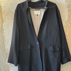 Halston Heritage Black and Cream Jacket